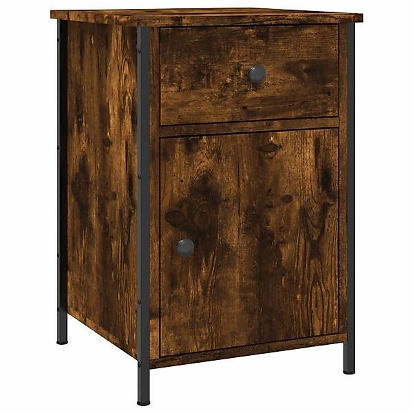 vidaXL Nachttisch Nachttisch Räuchereiche 40x42x60 cm günstig online kaufen