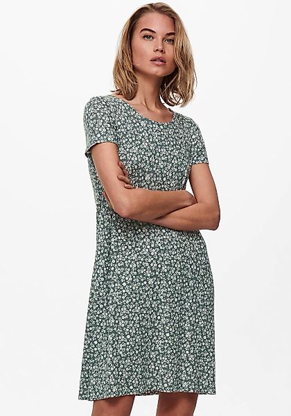 ONLY Minikleid "ONLBERA BACK LACE UP S/S DRESS JRS NOOS" Viskosemischung, r günstig online kaufen