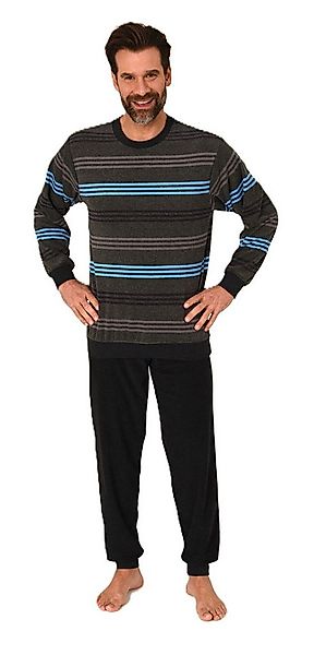 Normann Pyjama Herren Schlafanzug in Frottee Stretch Qualität – auch in Übe günstig online kaufen