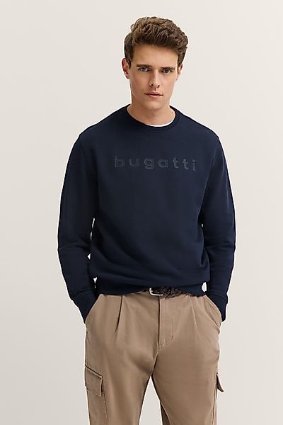 bugatti Sweatshirt 3D-Logo-Print im Modern Fit günstig online kaufen