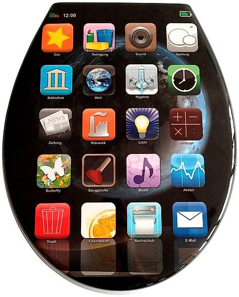 ADOB WC-Sitz App, Absenkautomatik, zur Reinigung abnehmbar günstig online kaufen