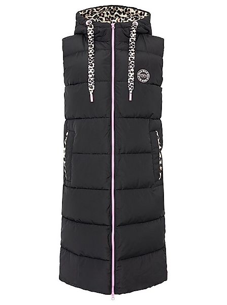 Zwillingsherz Steppweste Steppweste lang "Leo Good Vibes" günstig online kaufen