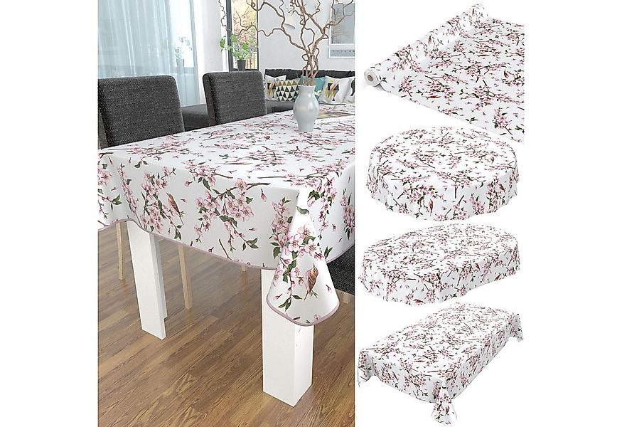 ANRO Tischdecke Wachstuchtischdecke Gartentischdecke Wachstischdecke (Einze günstig online kaufen