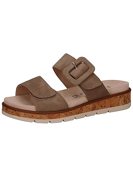 Caprice Pantoletten Veloursleder Pantolette günstig online kaufen