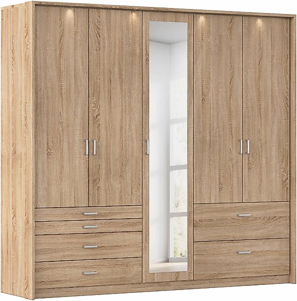 rauch Drehtürenschrank "Kleiderschrank Schrank Garderobe Wäscheschrank WILD günstig online kaufen