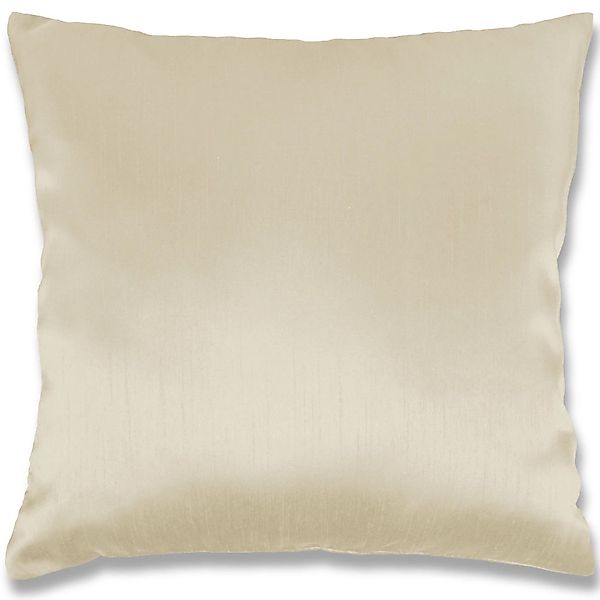 Arsvita Kissenhülle Alessia Beige 40 x 40 cm mit Füllkissen günstig online kaufen