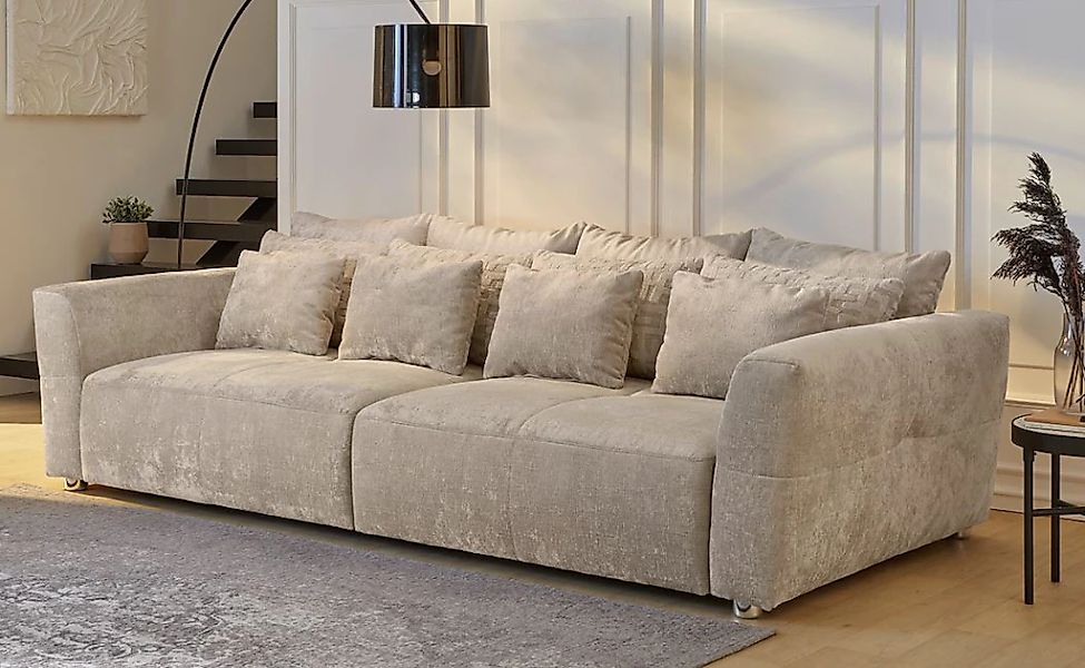 Jockenhöfer Gruppe Big-Sofa "Gulliver" mit Federkernpolsterung für kuscheli günstig online kaufen