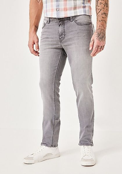 Paddock's Slim-fit-Jeans PIPE Graue Slim-Fit Jeans mit Stretch günstig online kaufen