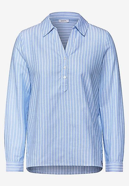 CECIL Blusenshirt Gestreifte Oxford Bluse (1-tlg) günstig online kaufen