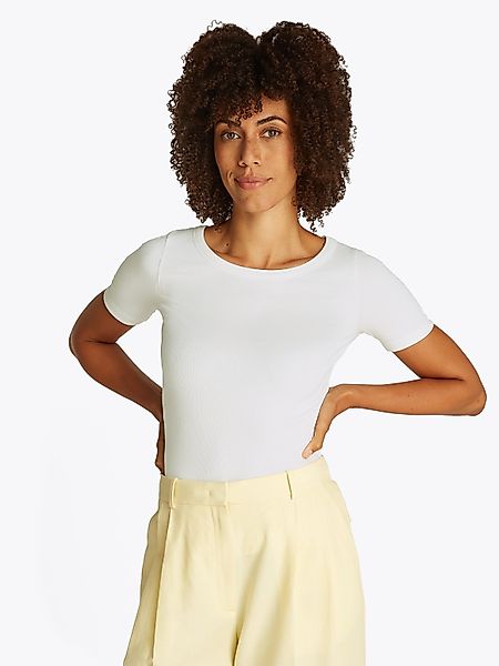 Tommy Hilfiger Rundhalsshirt SLIM 5X2 RIB günstig online kaufen
