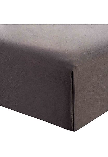 MELA Spannbettlaken Unisex Perkal Spannbetttuch KASOL, günstig online kaufen