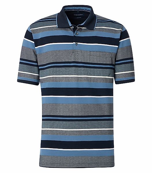 CASAMODA Poloshirt "CASAMODA Polo-Shirt gestreift" günstig online kaufen