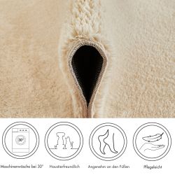 Andiamo Badematte "Arezzo" Höhe 16 mm rutschhemmend beschichtet fußbodenhei günstig online kaufen