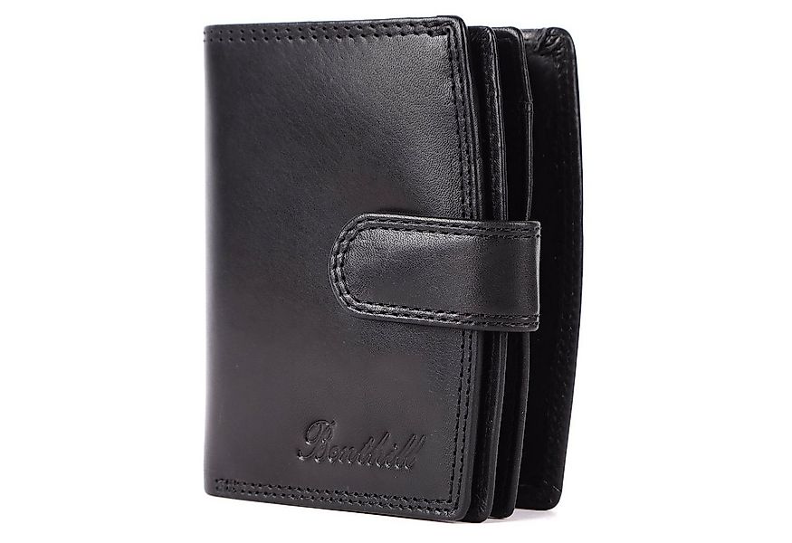 Benthill Geldbörse Damen Echt Leder Geldbeutel RFID Portemonnaie mit vielen günstig online kaufen