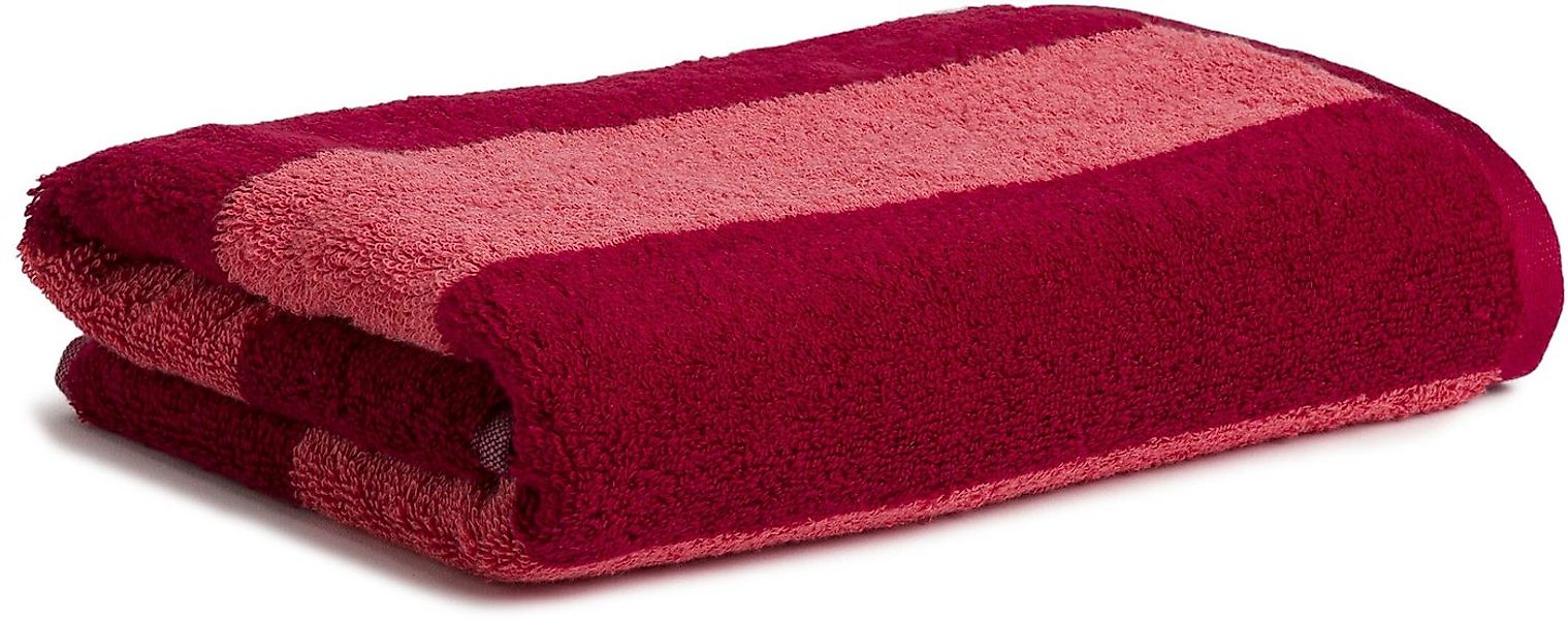 Möve Handtücher Block Streifen, Walkfrottier (1-St), Handtuch mit Blockstre günstig online kaufen
