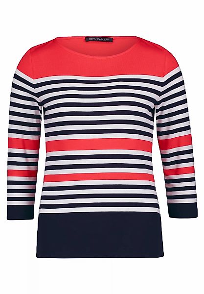 Betty Barclay 3/4-Arm-Shirt "Betty Barclay Basic Shirt mit U-Boot-Ausschnit günstig online kaufen