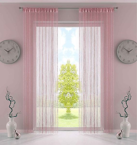 Gardinenbox Gardine, Kräuselband (2 St), transparent, günstig online kaufen