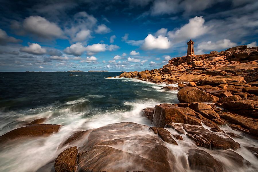 Papermoon Fototapete "Photo-Art SUS BOGAERTS, LE PHARE DE PLOUMANACH" günstig online kaufen