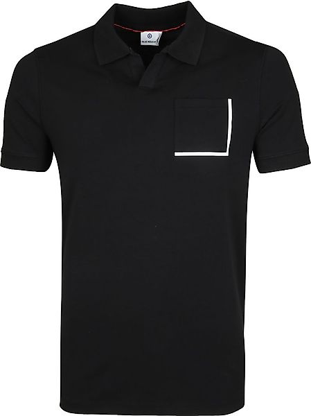 Blue Industry Poloshirt Zwart - Größe M günstig online kaufen
