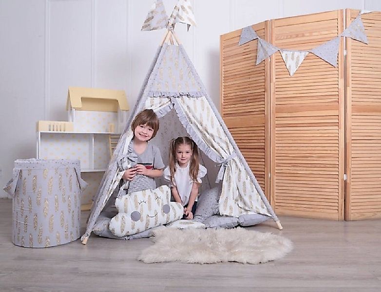 Welt der Träume Spielzelt Tipi Zelt Teepee Spielzelt Kinderzelt für Kinder günstig online kaufen