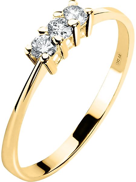 CHRIST Diamantring CHRIST Damen-Damenring 585er Gelbgold günstig online kaufen