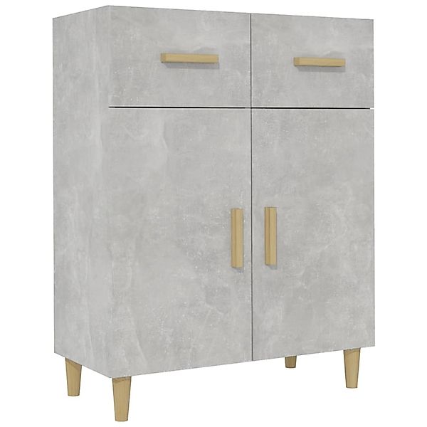 vidaXL Sideboard Betongrau 69,5x34x89 cm Holzwerkstoff 812190 günstig online kaufen