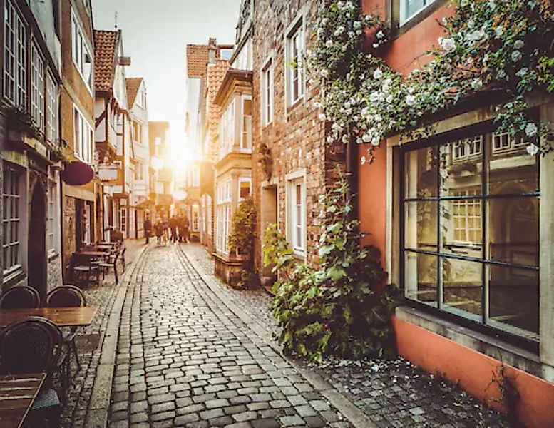 Papermoon Fototapete »Old Town in Belgium« günstig online kaufen