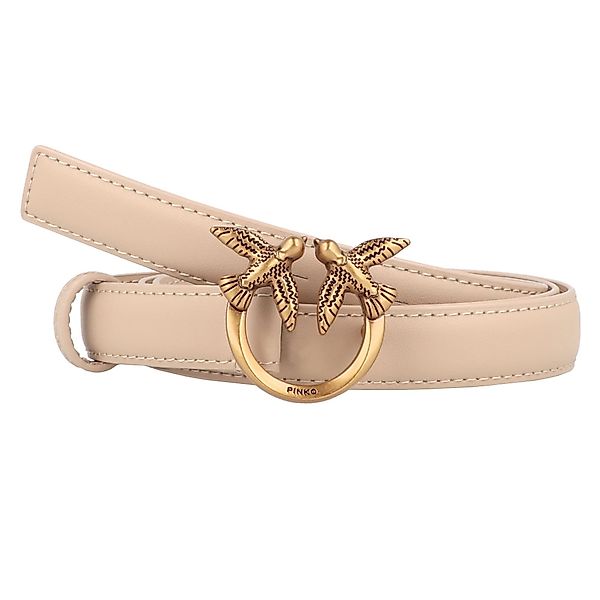 PINKO Ledergürtel Love Berry Koppelverschluss günstig online kaufen