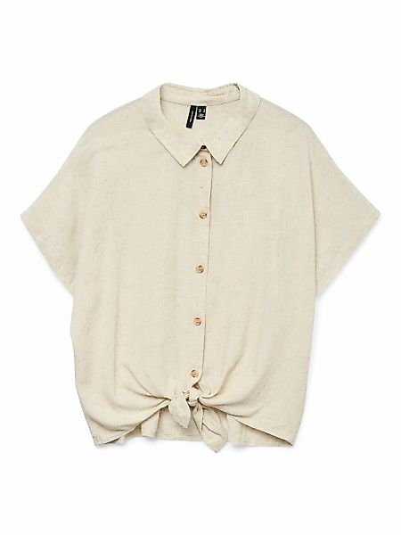 Vero Moda Kurzarmbluse "VMTHEA SS TIE SHIRT WVN NOOS" günstig online kaufen