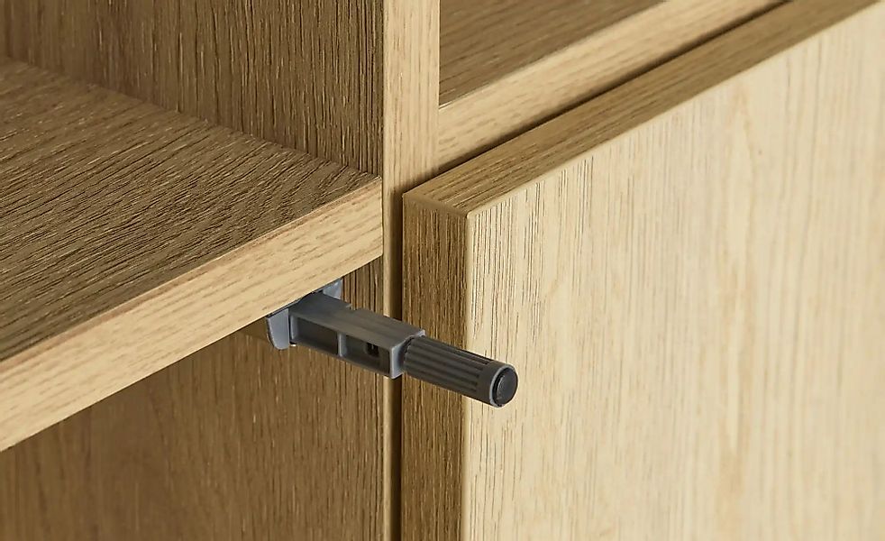 Roomers Highboard  Offida ¦ holzfarben ¦ Maße (cm): B: 125 H: 115 T: 43.0 K günstig online kaufen