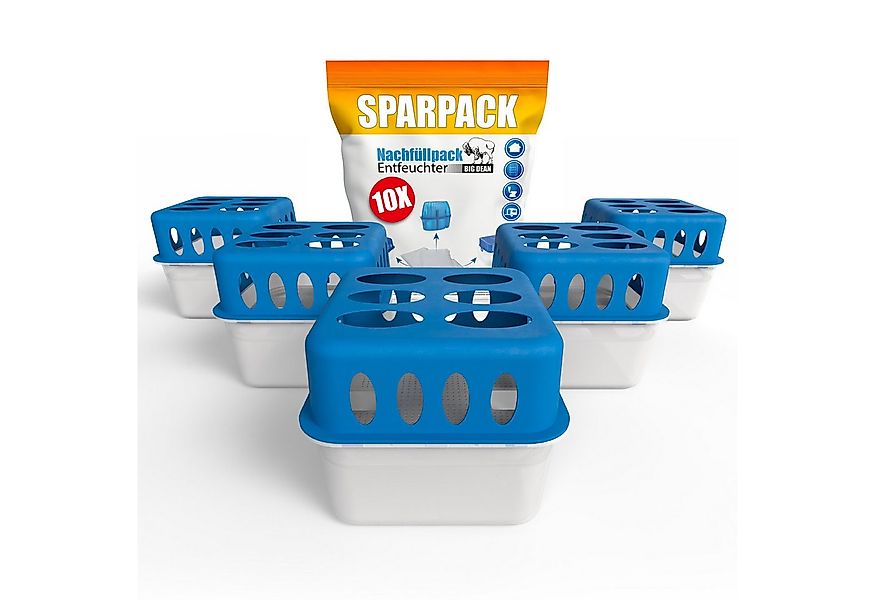 BigDean Granulat-Luftentfeuchter 5 Gehäuse und 10x 400g Nachfüller Champion günstig online kaufen