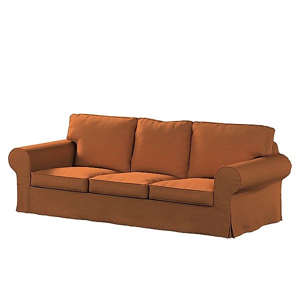 Bezug für Ektorp 3-Sitzer Sofa nicht ausklappbar, orange, Sofabezug für Ekt günstig online kaufen