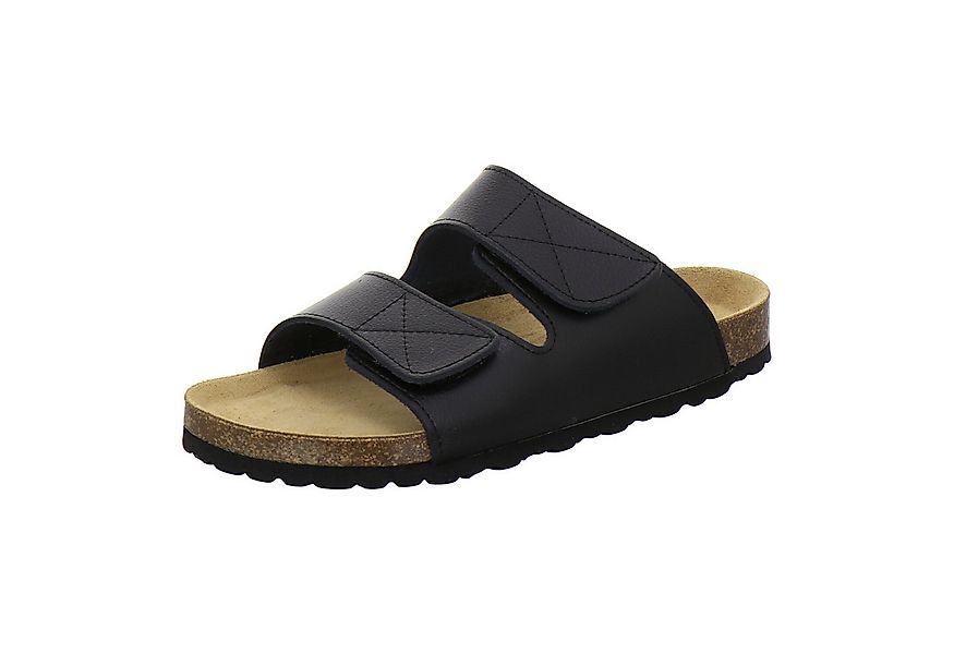 AFS-Schuhe 310823 Klettverschluss Pantolette für Herren aus Leder mit Fußbe günstig online kaufen
