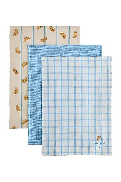 Next Geschirrtuch 3er-Set Geschirrtücher, Claude The Croissant, (3-tlg) günstig online kaufen