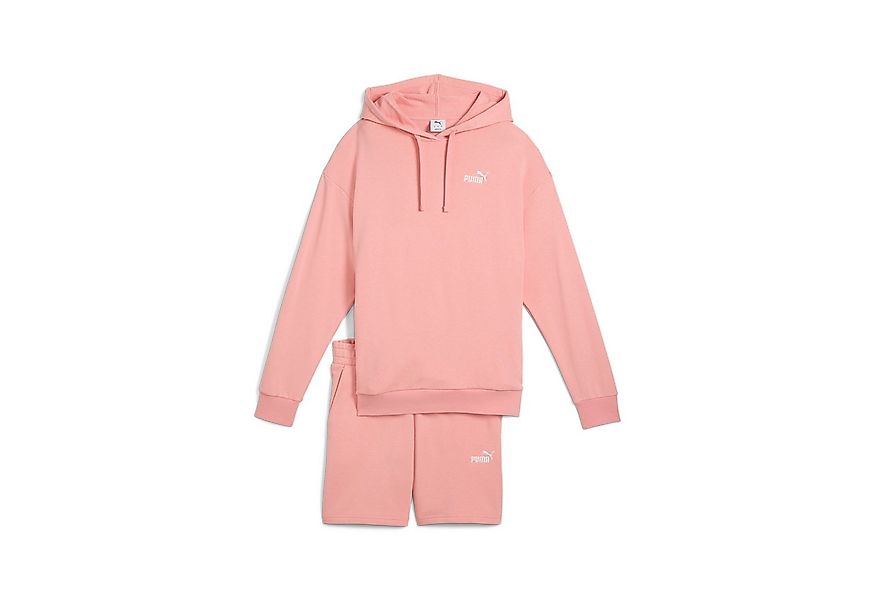 PUMA Trainingsanzug SHORT HOODED RELAXED SWEAT SUIT 7" TR OP (2-tlg), mit v günstig online kaufen