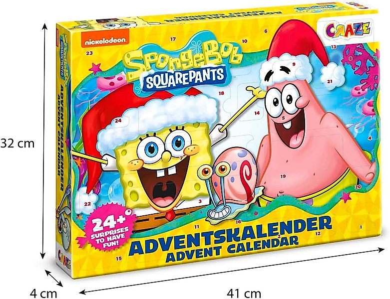 CRAZE Adventskalender SpongeBob - Adventskalender - günstig online kaufen