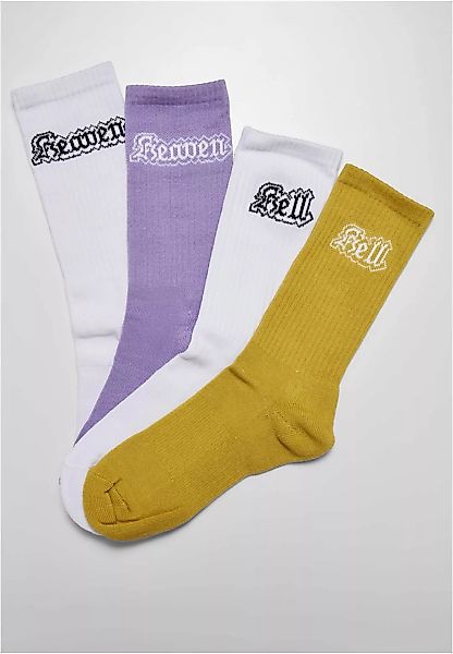 MisterTee Freizeitsocken "Socken Hell Heaven Socks 4-Pack", (1 Paar) günstig online kaufen