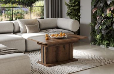 Endo-Moebel Couchtisch Solaris 110-170 cm Doppellift günstig online kaufen