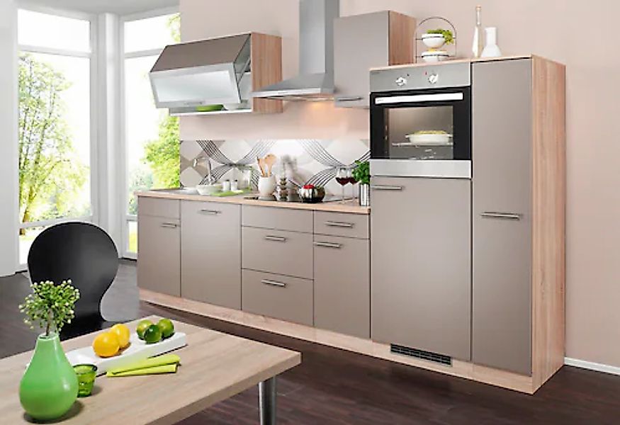 wiho Küchen Küchenzeile »Montana« mit E-Geräten, Breite 300 cm günstig online kaufen