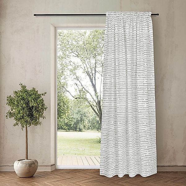 Feel of Nature Gardine "Knut" Kräuselband 1 Stk. tlg. HxB: 245x140 günstig online kaufen