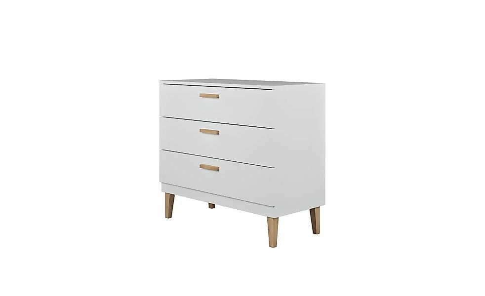 Kommode  Kubi ¦ weiß ¦ Maße (cm): B: 100 H: 90 Kommoden & Sideboards > Komm günstig online kaufen