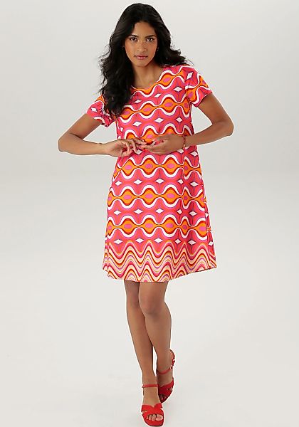 Aniston SELECTED Jerseykleid, in leichter A-Linien-Form günstig online kaufen