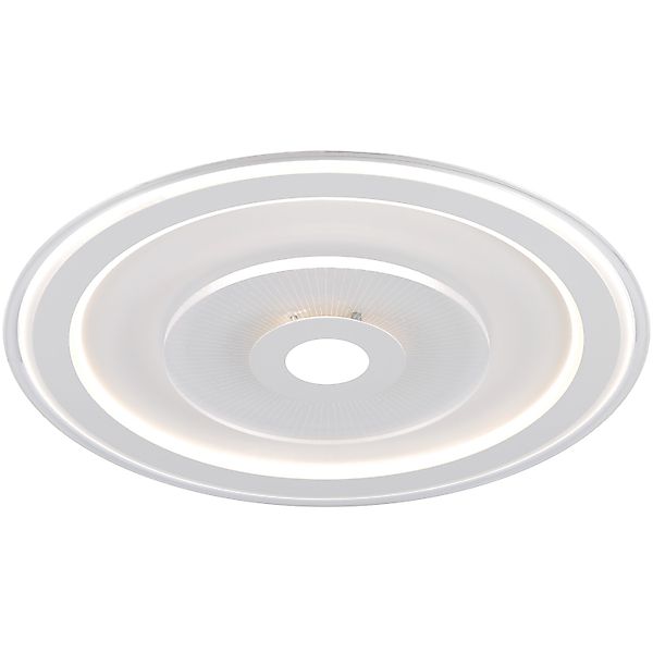 LED-Deckenleuchte Ronco Ø 50 cm Weiß günstig online kaufen