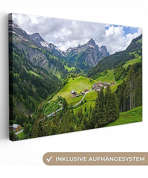 OneMillionCanvasses® Leinwandbild Berge in Österreich, Fotodruck (1 St), Le günstig online kaufen