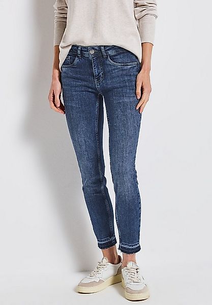 STREET ONE Slim-fit-Jeans Style York mit Glitzerdetails günstig online kaufen