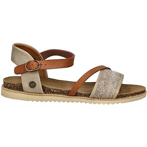 Mustang Shoes Riemchensandale "Mustang Shoes Sandalen Lederimitat/Textil" günstig online kaufen
