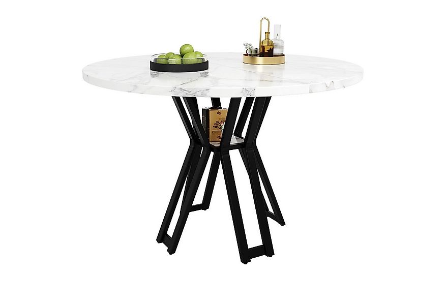 REDOM Esstisch Moderner Küchentisch (für 4-6 Personen – Marmor MDF Tischpla günstig online kaufen