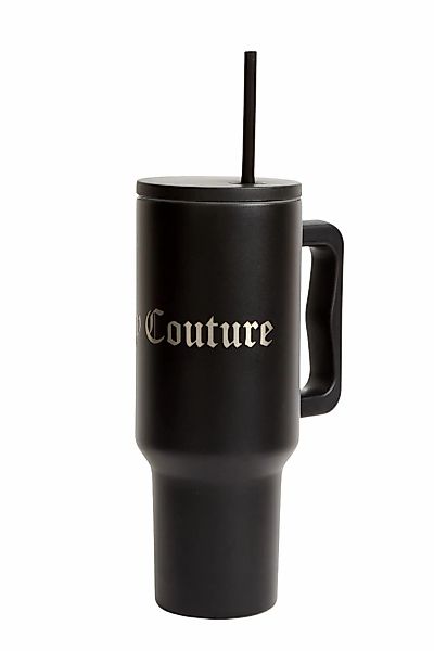 Juicy Couture Thermobecher "STEEL TUMBLER WITH STRAW Unisex" Getränkebecher günstig online kaufen