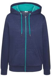 KangaROOS Sweatjacke mit kontrastfarbenen Details, Loungewear günstig online kaufen