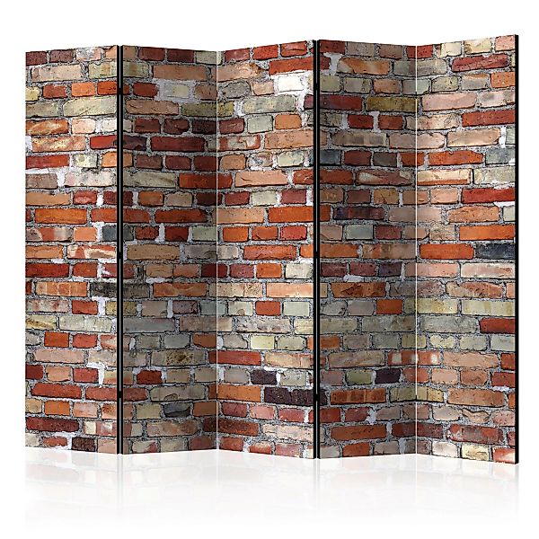 5-teiliges Paravent - Urban Brick Ii [room Dividers] günstig online kaufen